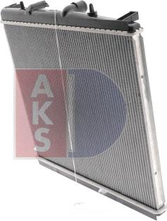 AKS Dasis 060049N - Радіатор, охолодження двигуна autocars.com.ua