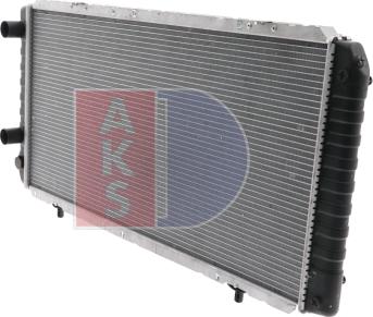 AKS Dasis 060054N - Радіатор, охолодження двигуна autocars.com.ua