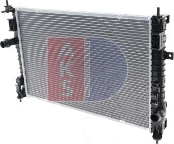 AKS Dasis 060073N - Радиатор, охлаждение двигателя autodnr.net