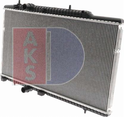 AKS Dasis 060095N - Радіатор, охолодження двигуна autocars.com.ua