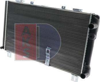 AKS Dasis 060410N - Радіатор, охолодження двигуна autocars.com.ua