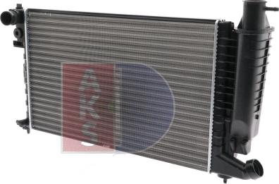 AKS Dasis 060420N - Радиатор, охлаждение двигателя autodnr.net