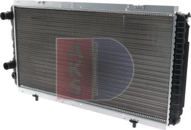 AKS Dasis 060620N - Радиатор, охлаждение двигателя autodnr.net
