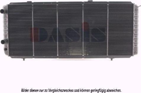 AKS Dasis 060630N - Радиатор, охлаждение двигателя autodnr.net