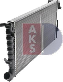 AKS Dasis 060940N - Радіатор, охолодження двигуна autocars.com.ua