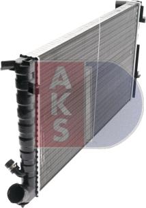 AKS Dasis 061050N - Радіатор, охолодження двигуна autocars.com.ua