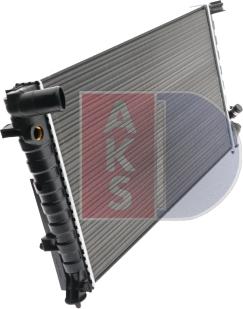AKS Dasis 061050N - Радіатор, охолодження двигуна autocars.com.ua