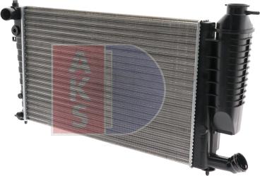AKS Dasis 061190N - Радиатор, охлаждение двигателя autodnr.net