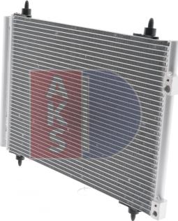 AKS Dasis 062007N - Конденсатор, кондиціонер autocars.com.ua