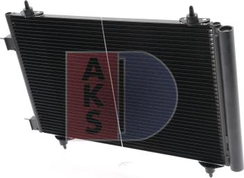 AKS Dasis 062008N - Конденсатор, кондиціонер autocars.com.ua