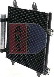 AKS Dasis 062012N - Конденсатор, кондиціонер autocars.com.ua
