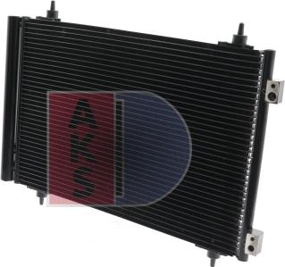 AKS Dasis 062017N - Конденсатор, кондиціонер autocars.com.ua