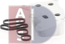 AKS Dasis 066007N - Масляний радіатор, рухове масло autocars.com.ua