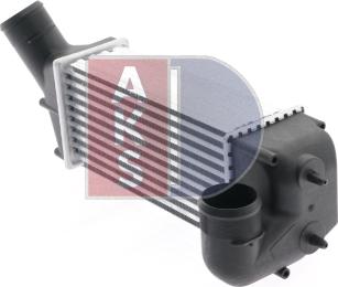 AKS Dasis 067004N - Интеркулер autocars.com.ua