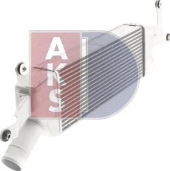 AKS Dasis 067024N - Интеркулер autocars.com.ua