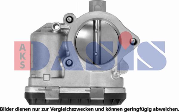 AKS Dasis 067028N - Патрубок дросельної заслінки autocars.com.ua