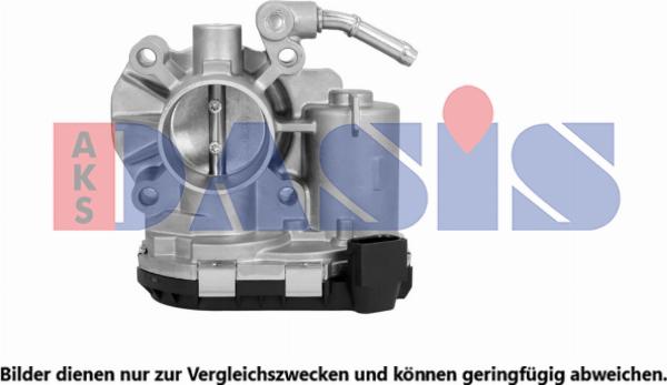 AKS Dasis 067031N - Патрубок дросельної заслінки autocars.com.ua