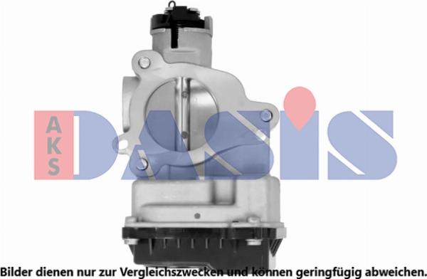 AKS Dasis 067032N - Патрубок дросельної заслінки autocars.com.ua