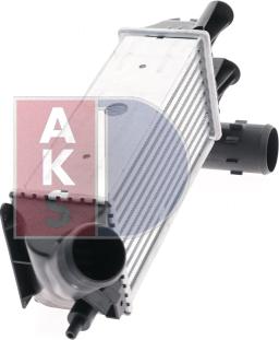 AKS Dasis 067080N - Интеркулер autocars.com.ua