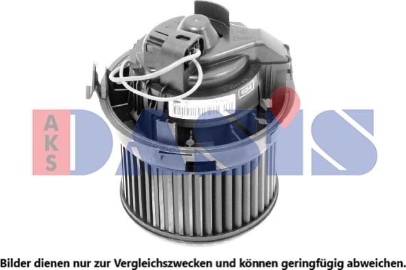 AKS Dasis 068102N - Вентилятор салону autocars.com.ua