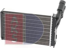 AKS Dasis 069160N - Теплообмінник, опалення салону autocars.com.ua
