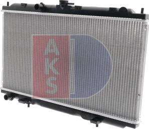 AKS Dasis 070077N - Радіатор, охолодження двигуна autocars.com.ua