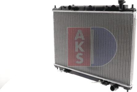 AKS Dasis 070112N - Радиатор, охлаждение двигателя autodnr.net