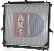 AKS Dasis 070138N - Радіатор, охолодження двигуна autocars.com.ua