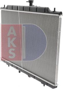 AKS Dasis 070149N - Радиатор, охлаждение двигателя autodnr.net