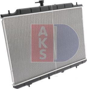 AKS Dasis 070149N - Радиатор, охлаждение двигателя autodnr.net