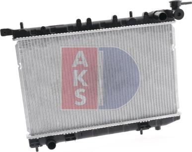 AKS Dasis 070150N - Радіатор, охолодження двигуна autocars.com.ua