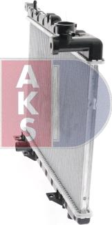 AKS Dasis 070150N - Радіатор, охолодження двигуна autocars.com.ua