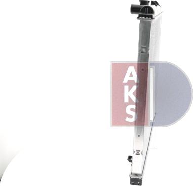 AKS Dasis 070195N - Радіатор, охолодження двигуна autocars.com.ua