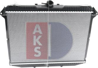 AKS Dasis 070290N - Радіатор, охолодження двигуна autocars.com.ua