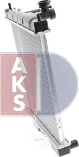 AKS Dasis 070430N - Радіатор, охолодження двигуна autocars.com.ua