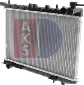 AKS Dasis 070450N - Радіатор, охолодження двигуна autocars.com.ua