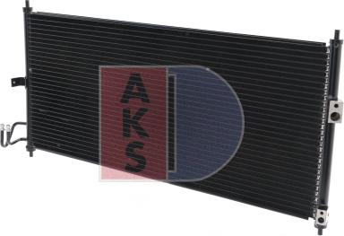 AKS Dasis 072015N - Конденсатор, кондиціонер autocars.com.ua