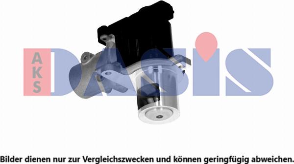 AKS Dasis 075012N - Клапан повернення ОГ autocars.com.ua