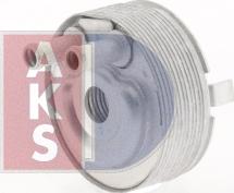 AKS Dasis 076002N - Масляний радіатор, рухове масло autocars.com.ua
