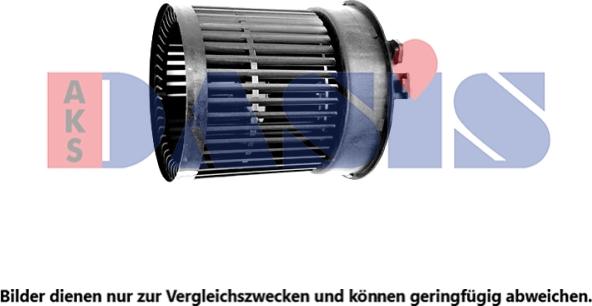 AKS Dasis 078026N - Вентилятор салону autocars.com.ua