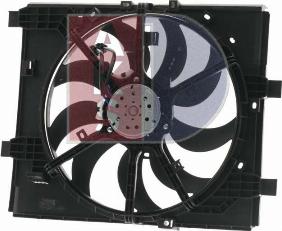 AKS Dasis 078095N - Вентилятор, охолодження двигуна autocars.com.ua