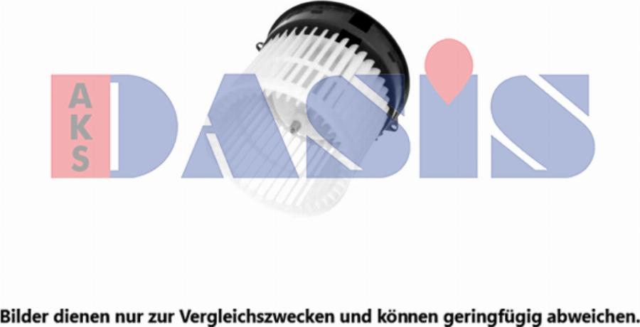 AKS Dasis 078110N - Вентилятор салону autocars.com.ua