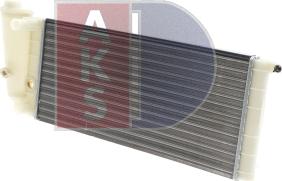 AKS Dasis 080270N - Радіатор, охолодження двигуна autocars.com.ua