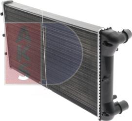 AKS Dasis 081430N - Радіатор, охолодження двигуна autocars.com.ua