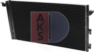 AKS Dasis 082020N - Конденсатор, кондиціонер autocars.com.ua