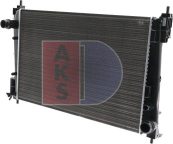 AKS Dasis 082037N - Радиатор, охлаждение двигателя autodnr.net