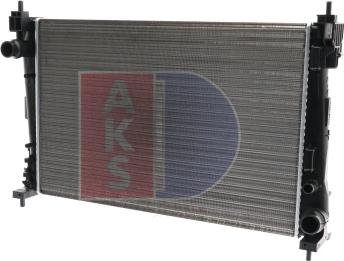 AKS Dasis 082038N - Радиатор, охлаждение двигателя autodnr.net