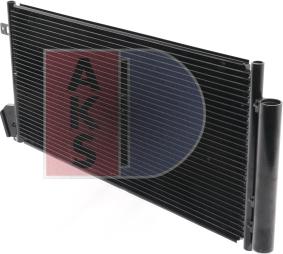 AKS Dasis 082049N - Конденсатор, кондиціонер autocars.com.ua