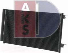 AKS Dasis 082061N - Конденсатор, кондиціонер autocars.com.ua