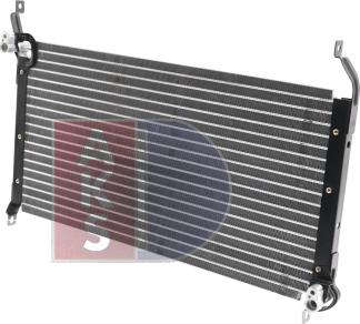 AKS Dasis 082180N - Конденсатор, кондиціонер autocars.com.ua